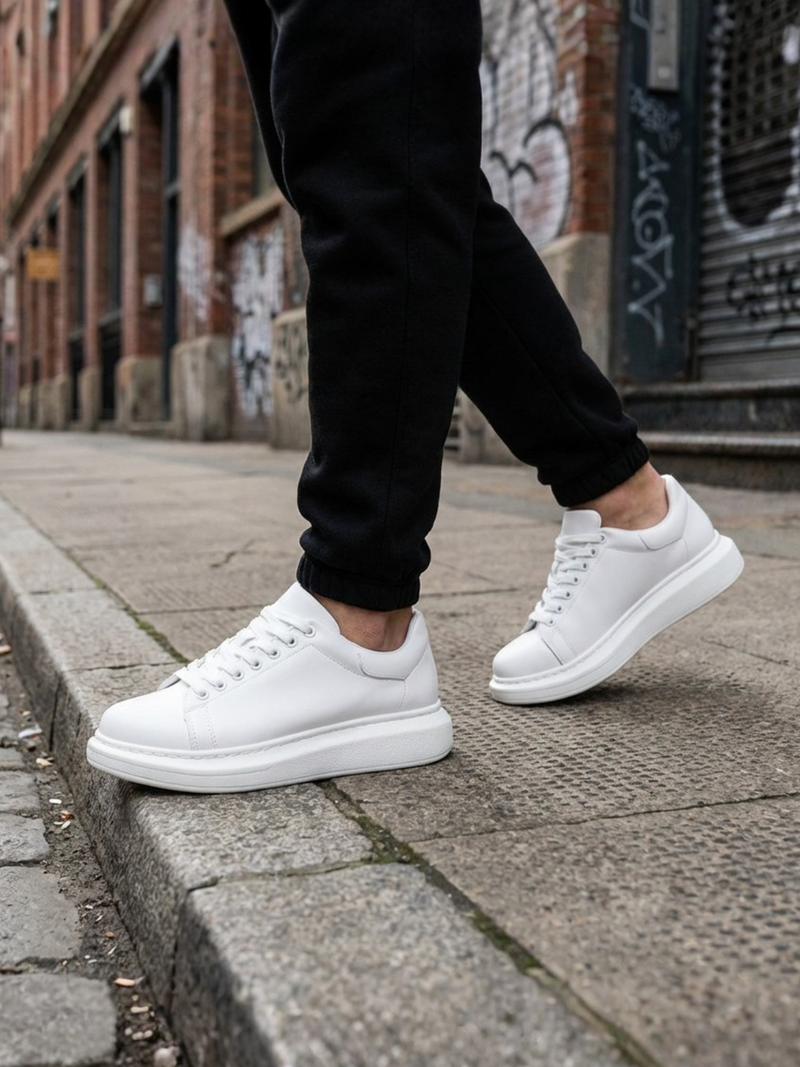 Men's Pluto Pure White-2