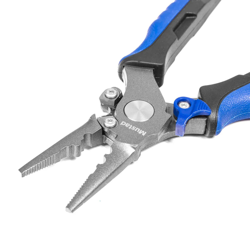 Mustad 7.5" Straight Nose Fishing Pliers-3