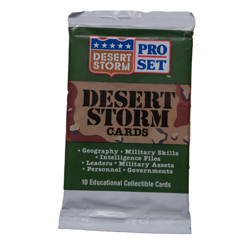Pro Set Desert Storm Trading Card Pack-1