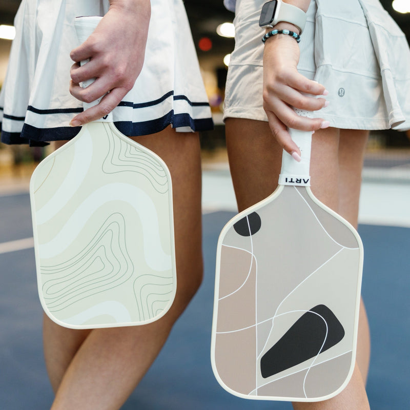 ARTI Fiberglass "Sandstorm" Pickleball Paddle Set - USA Pickleball Approved-2