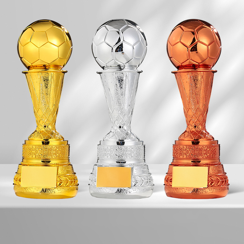 Thick Pillar Football Trophy